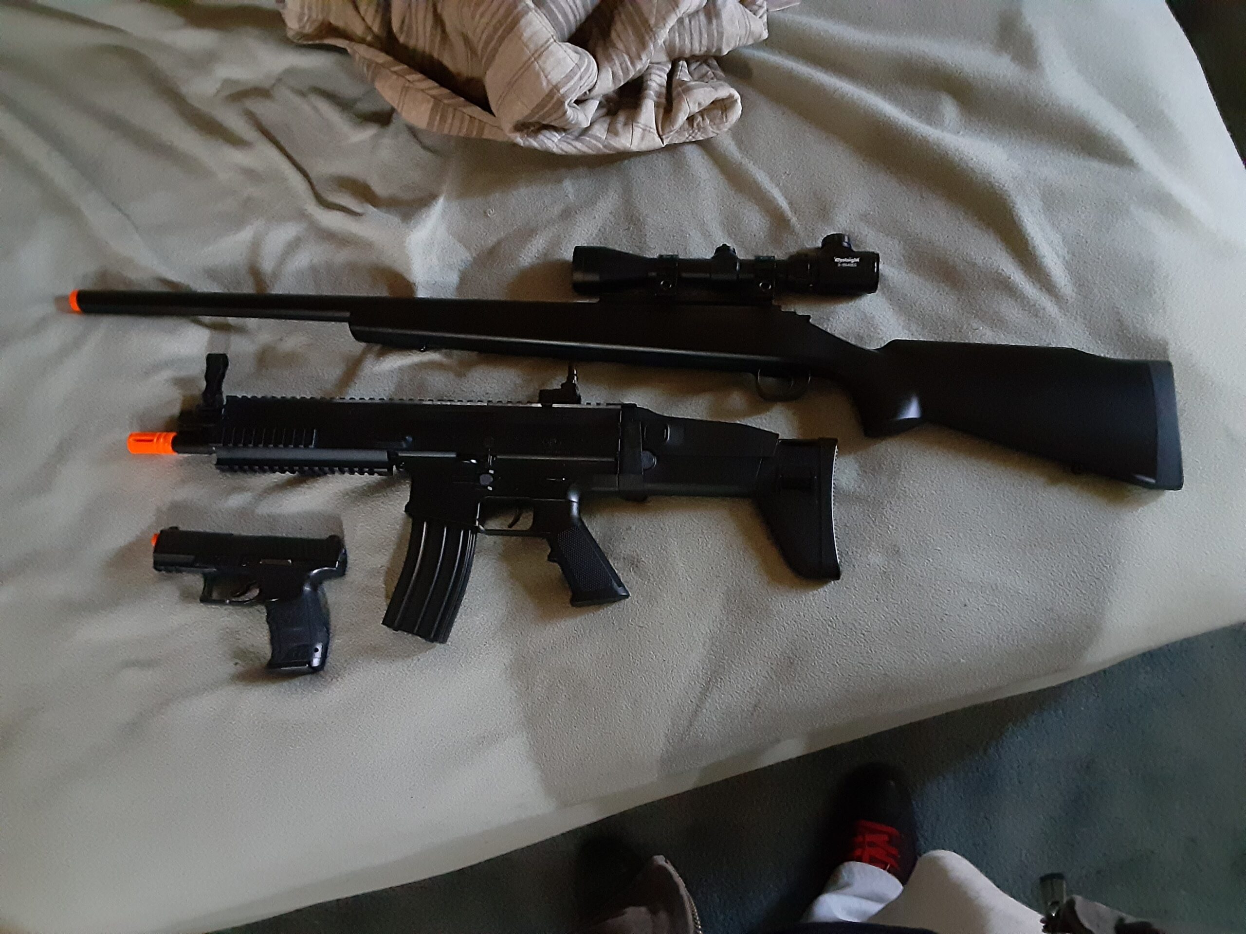 BBTac Airsoft Sniper Rifle M61 - Bolt Action Powerful Spring Airsoft Gun, Extreme Power Accurate Sniping with .20g 6mm BBS Ammo customer photo 2