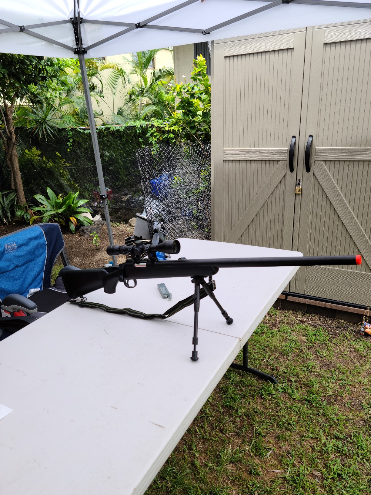 BBTac Airsoft Sniper Rifle VSR-10 Bolt Action Powerful Spring Airsoft Gun with 3x9-40 Scope and Metal Bipod customer photo 1