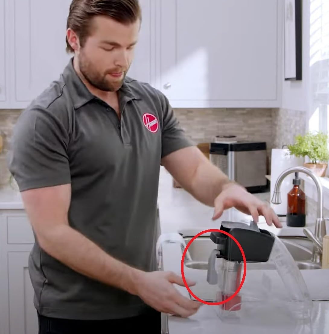 Hoover PowerDash Pet Compact Carpet Cleaner Machine, Lightweight Carpet Shampooer Machine, Pair with a Hoover Carpet Cleaner Solution for a Bright, Refreshed Home customer photo 1