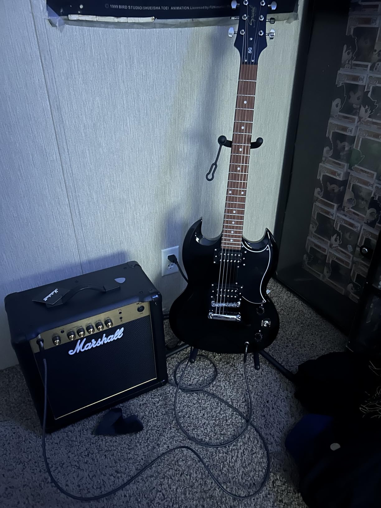 Marshall Amps M-MG15G-U 15W 1x8 Combo in Gold with DFX CF customer photo 2