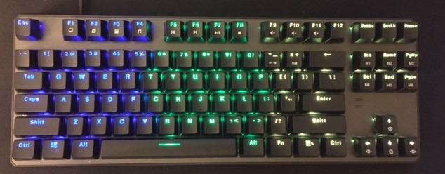 TECWARE Phantom 87 Key RGB Mechanical Gaming Keyboard | Outemu Blue Switch | 16.8M Color LED Lighting | 18 Pre-Set | Low Latency | N-Key Rollover | Software Customizable Keys | Wired USB Connection customer photo 2