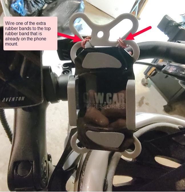 CAW.CAR Accessories Metal Bike & Motorcycle Phone Mount - The Only Unbreakable Handlebar Holder for iPhone, Samsung or Any Other Smartphone. +100 to Safeness & Comfort customer photo 2