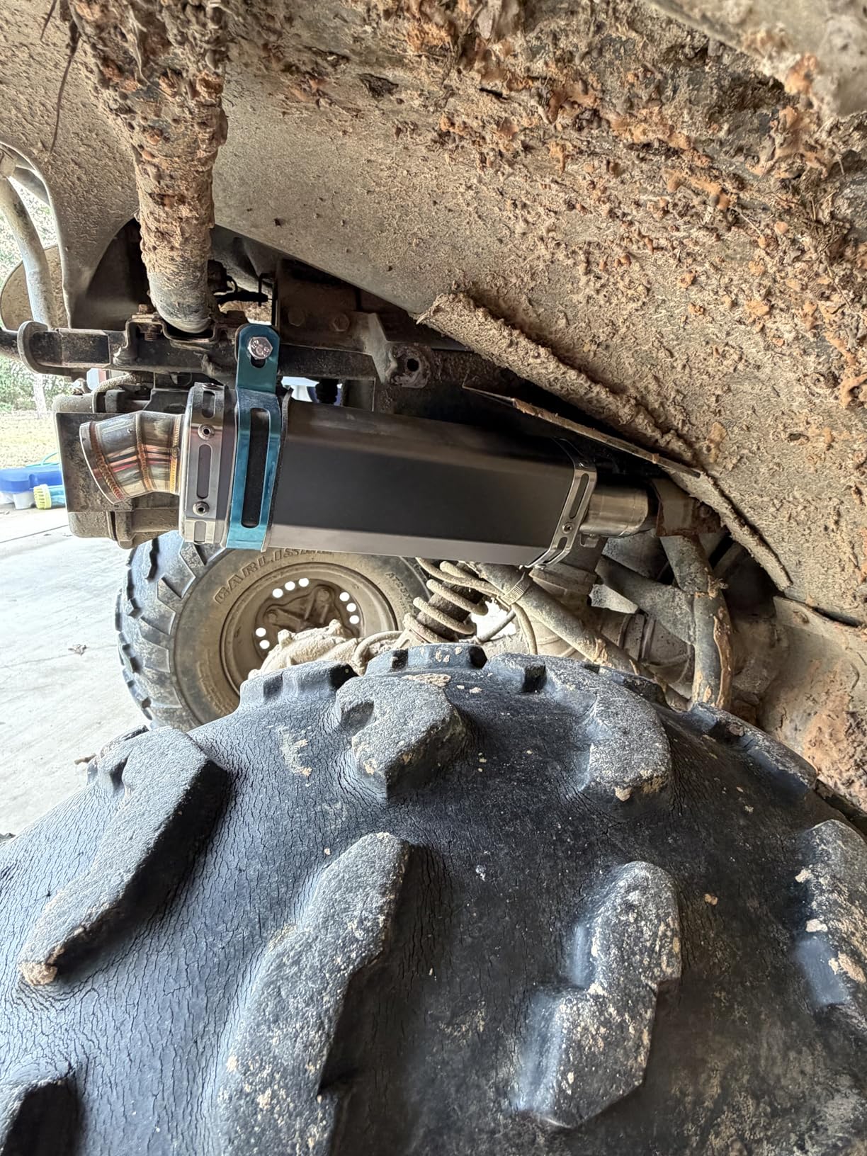 Universal 1.5-2 Inlet Hexagon Exhaust Muffler Pipe Slip On Scooter Motorcycle ATV Dirt Street Bike customer photo 1