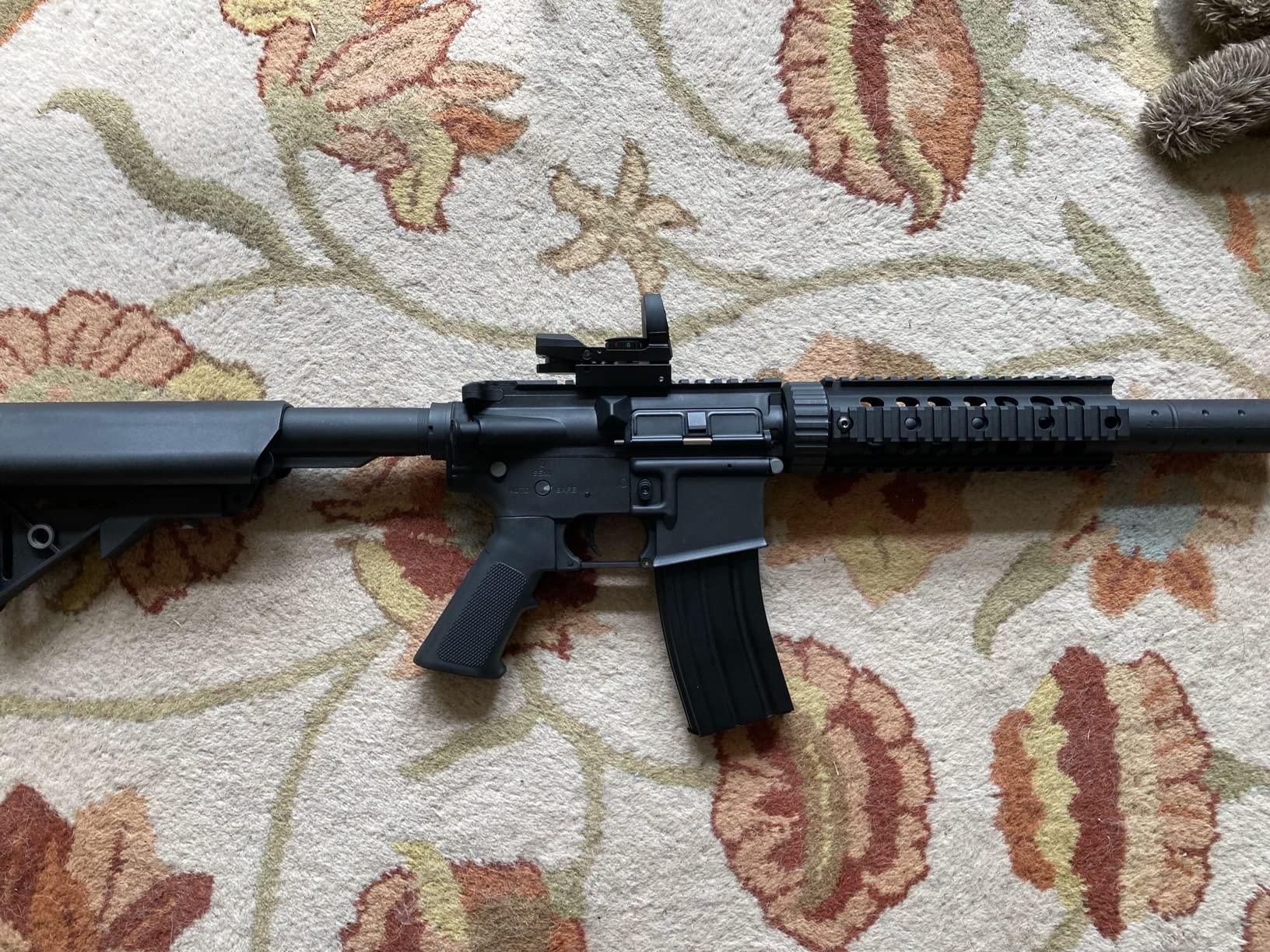 Lancer Tactical Gen 2 Durable Airsoft Gun SD M4 Polymer- Full/Semi-Auto Picatinny Rail AEG Rifle with 0.20g BBS, Charger and Battery customer photo 2