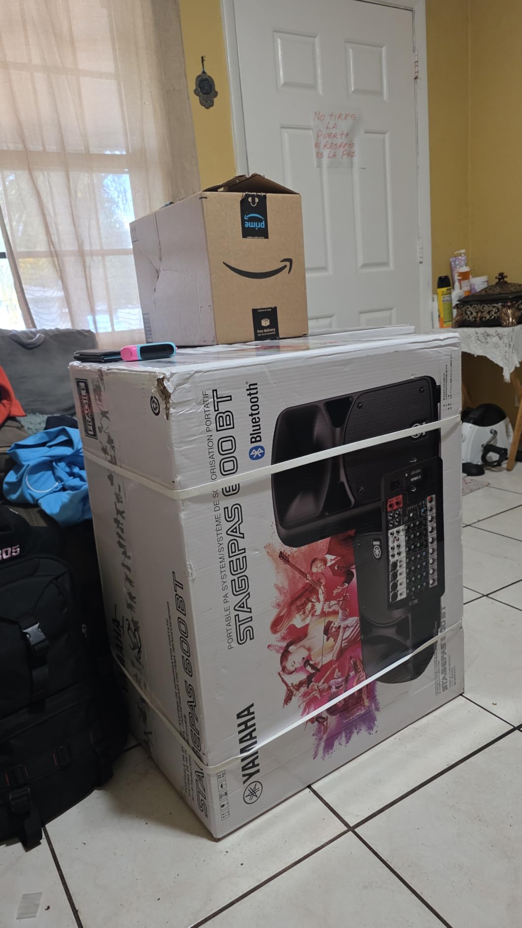 Yamaha Portable PA System with Bluetooth Stagepas 600BT customer photo 1