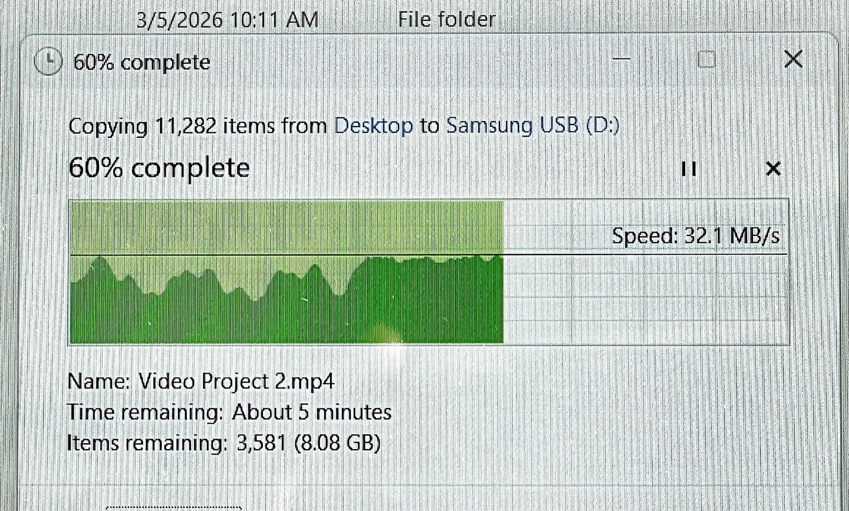 SAMSUNG BAR Plus 256GB - 400MB/s USB 3.1 Flash Drive Champagne Silver (MUF-256BE3/AM) customer photo 1