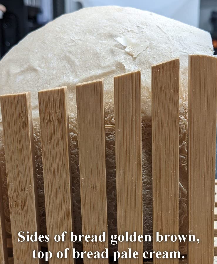 KBS Pro 710W 2LB Bread Maker, Stainless Steel 17-in-1 Smart Bread Machine with Healthy Ceramic Pan, Automatic Nut Dispenser, Tempered Glass Touch Panel, 3 Crust Colors, 15H Timer& Keep-Warm, Recipes customer photo 1