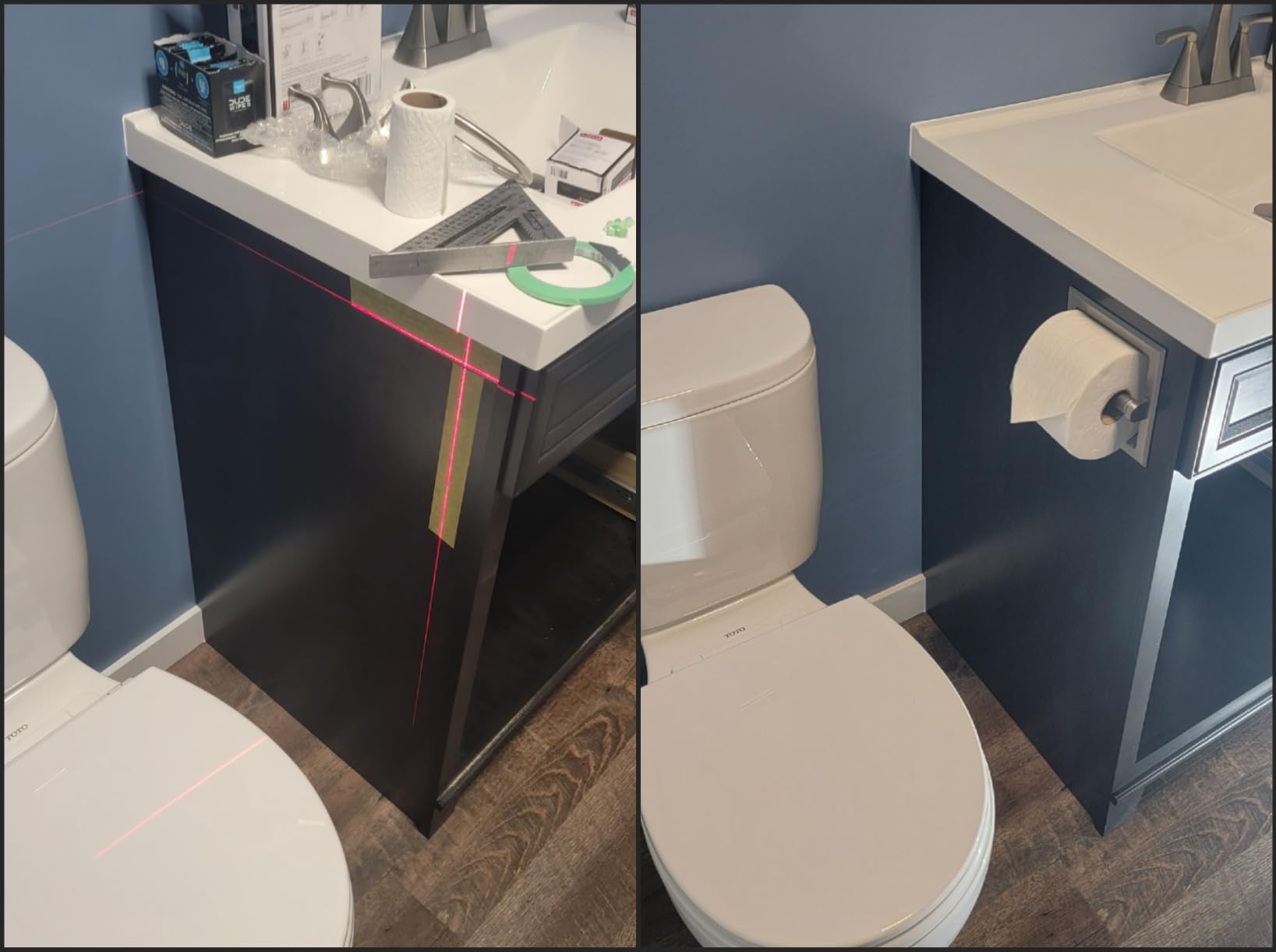 SKIL 50ft. Red Self-Leveling Cross Line Laser Level with Horizontal and Vertical Lines, Rechargeable Lithium Battery with USB Charging Port, Clamp & Carry Bag Included - LL932301 customer photo 2