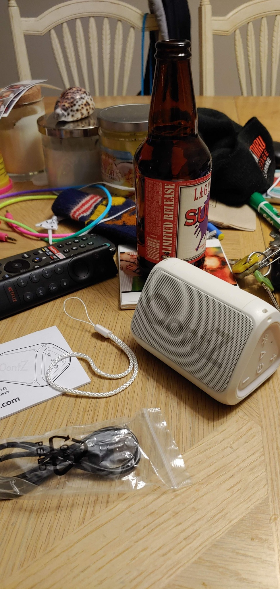 OontZ Solo Portable Bluetooth Speaker - Ultra Portable, 14 Hours of Playtime, 100ft Wireless Range, Waterproof, Budget-Friendly Speaker for Travel, Outdoor or Home, Great Gift (Black) customer photo 1