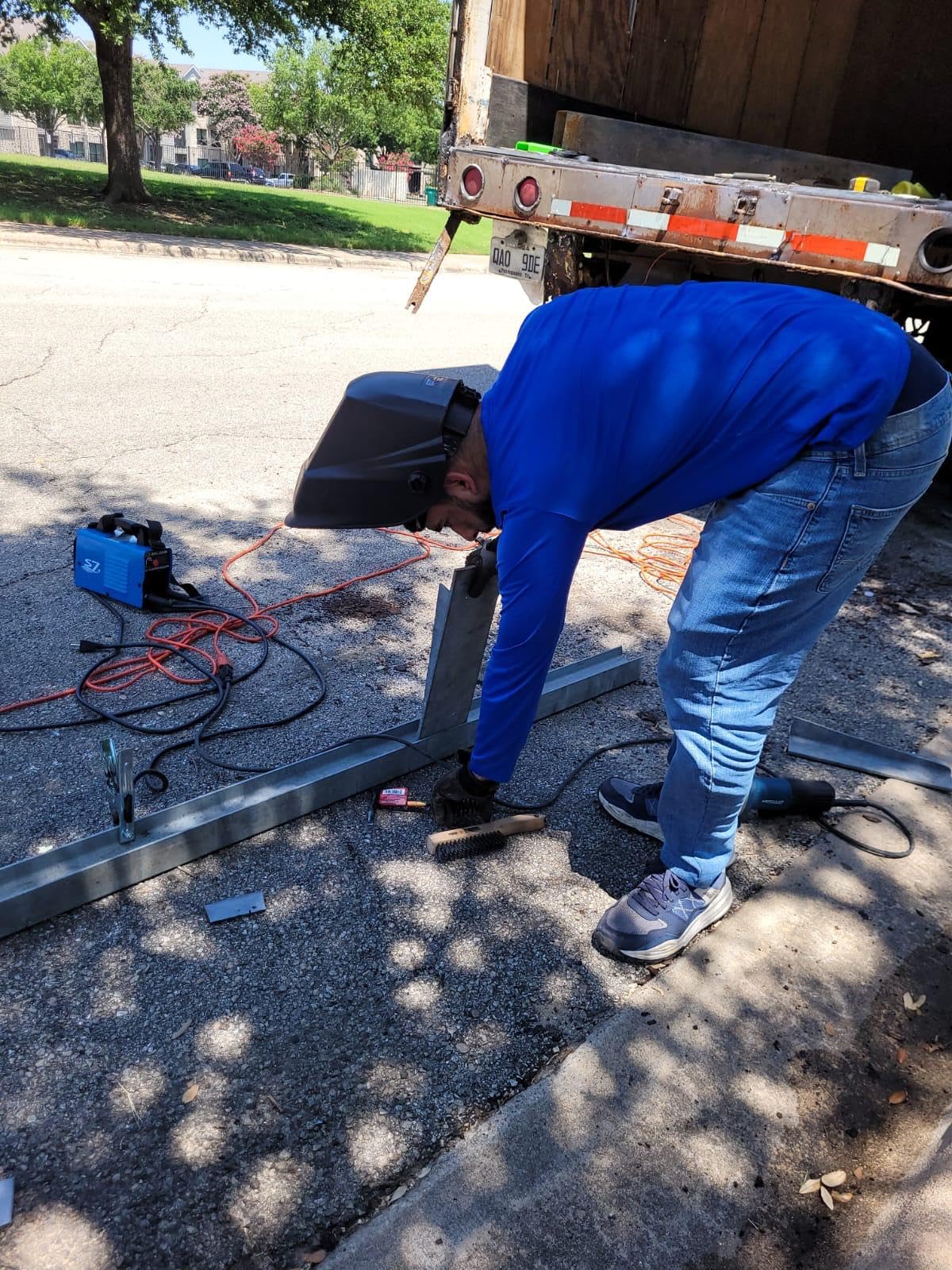 S7 ARC-200 Stick Welder, 110V Portable DC Inverter Welder for Beginners and Home Use, Simple Controls, Anti-Stick Welding Machine for DIY & Repair customer photo 1