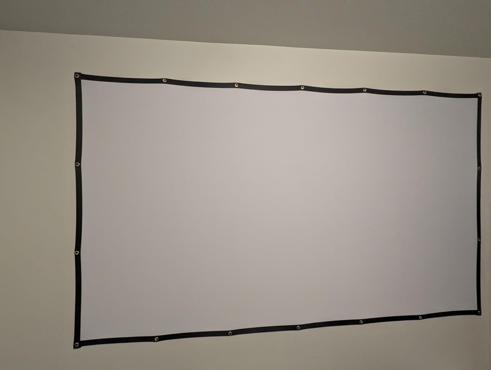 120 inch Projector Screen 16:9 Foldable Anti-Crease Portable Projector Movies Screens for Home Theater Outdoor Indoor Support Double Sided Projection customer photo 2