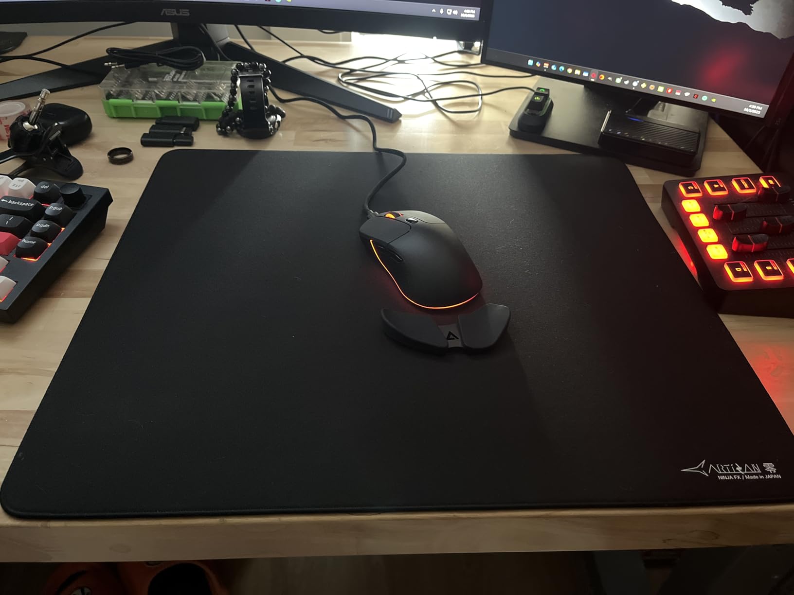 ARTISAN Zero Gaming mouse pad, (Black/XL) [FX-ZR-SF-XL] FX Soft (Japan Import) customer photo 1
