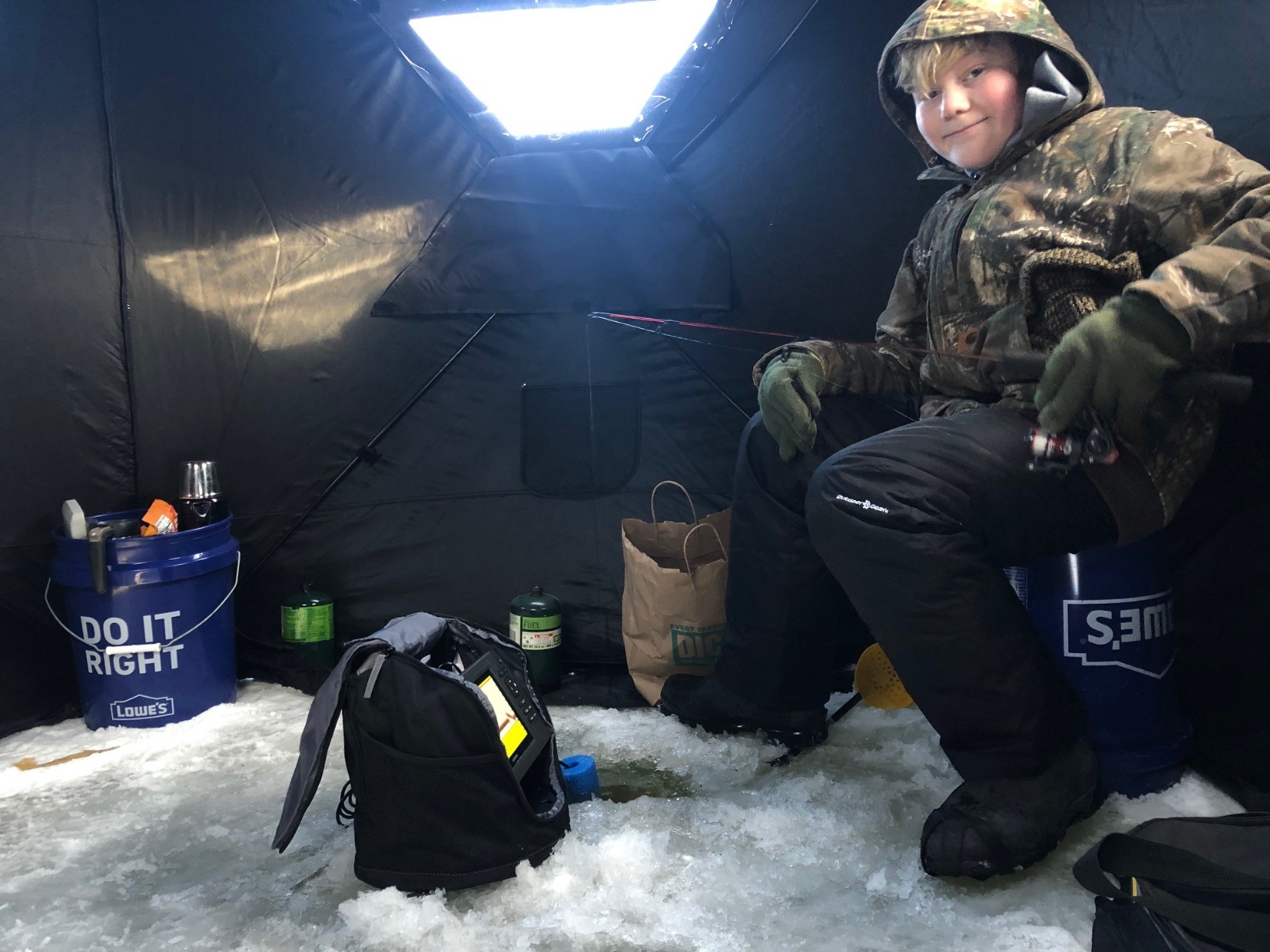 Garmin Small Ice Fishing Kit, 010-12462-10 customer photo 1