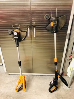 WORX Cordless String Trimmer & Lawn Edger, 12'' Electric Weed Wacker with 5.5 LBS, 20V Weed Eater with 90° Pivoting Head, 2 Batteries & Charger Included, WG170 customer photo 1
