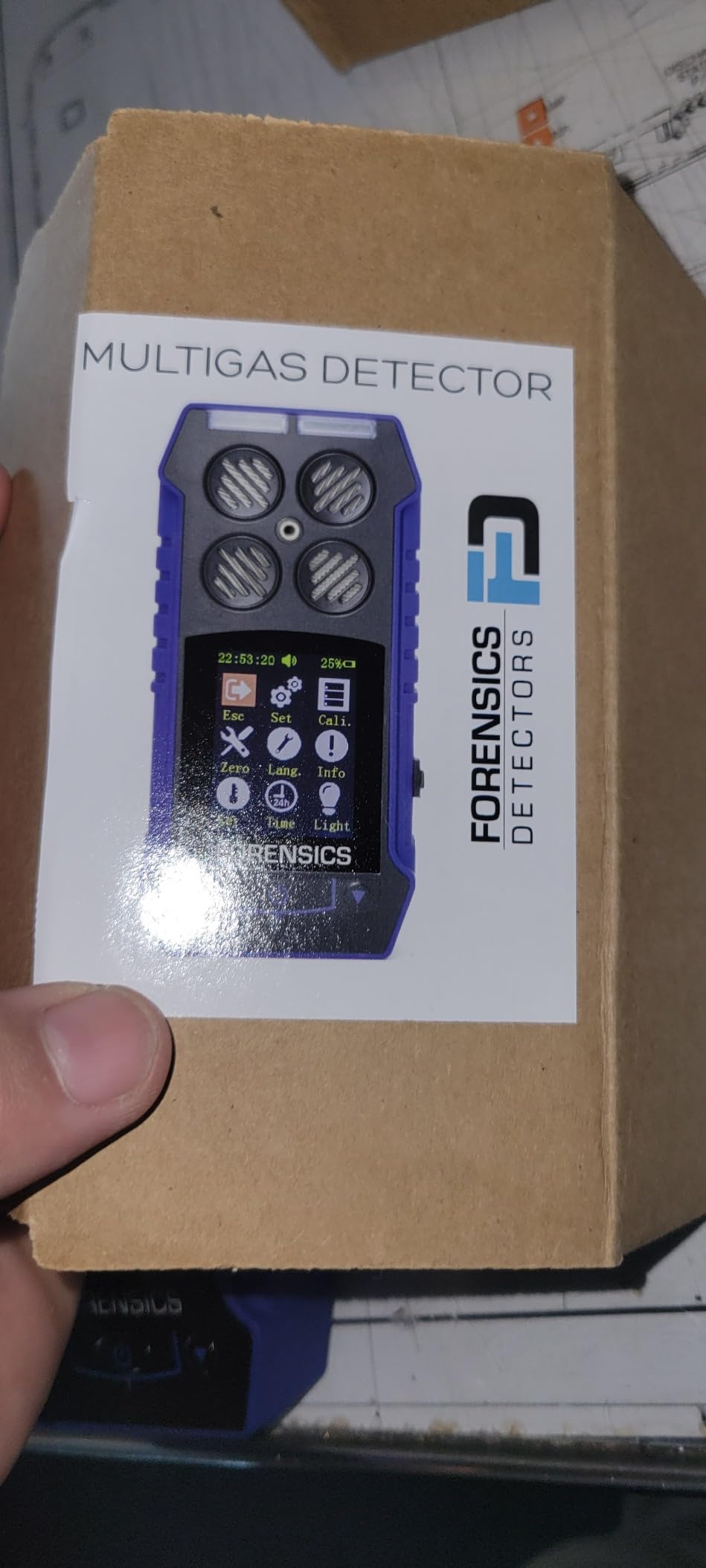 Multigas Detector Analyzer + Pump with Probe | USA NIST Calibration | Confined Space Entry Testing | USB Recharge | 4 Sensors - CO, H2S, O2, EX LEL | 4 Gas Monitor customer photo 1