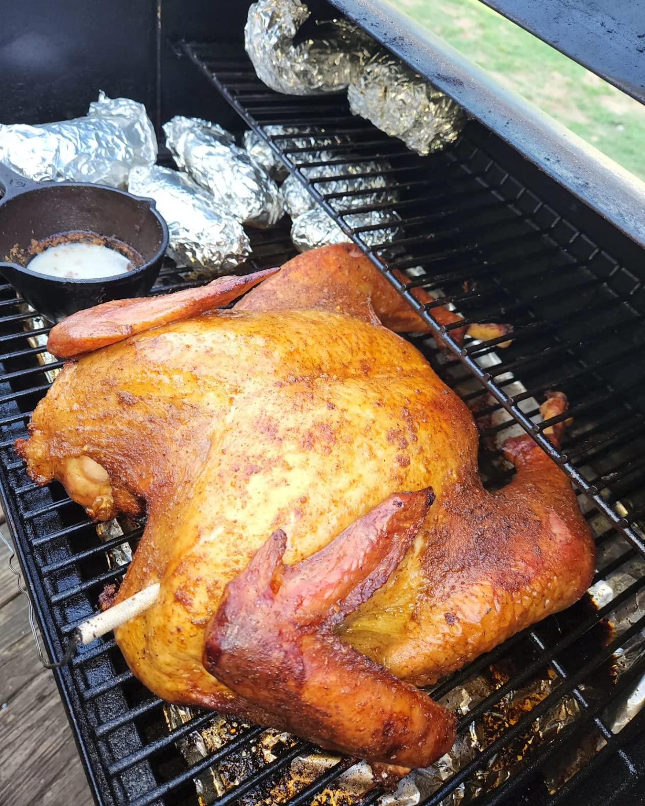 Z GRILLS ZPG-450A Wood Pellet Grill & Smoker with PID V3.0 Controller, 459 Sq in Cook Area, Meat Probe, Foldable Shelf, 8 in 1 BBQ Grill Outdoor Auto Temperature Control, Black customer photo 2