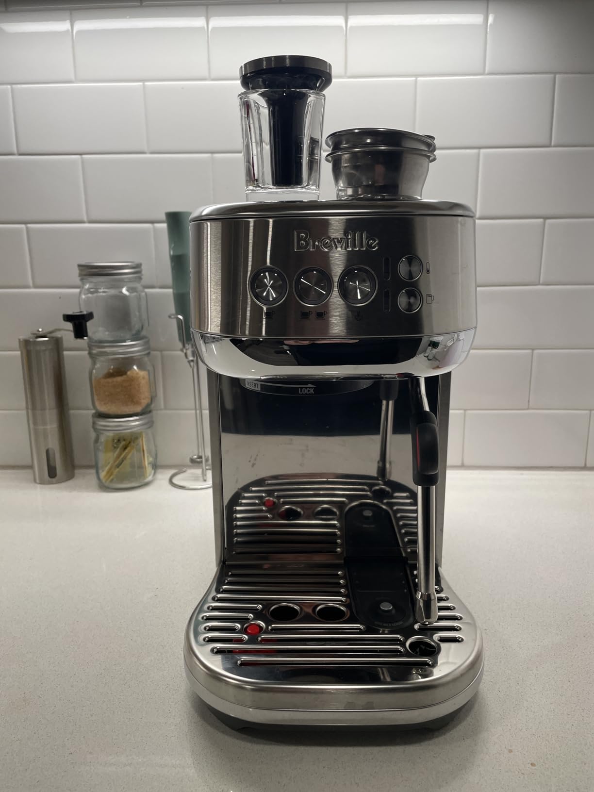 Breville Bambino Plus Espresso Machine BES500BSS, Brushed Stainless Steel customer photo 2