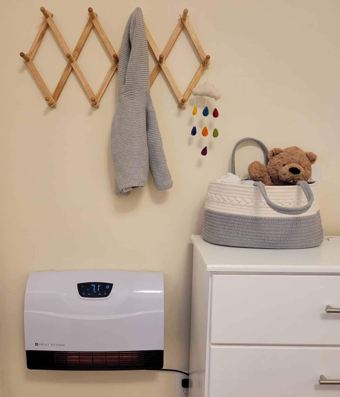 Heat Storm HS-1500-PHX-WIFI Infrared Heater, Wifi Wall Mounted customer photo 2