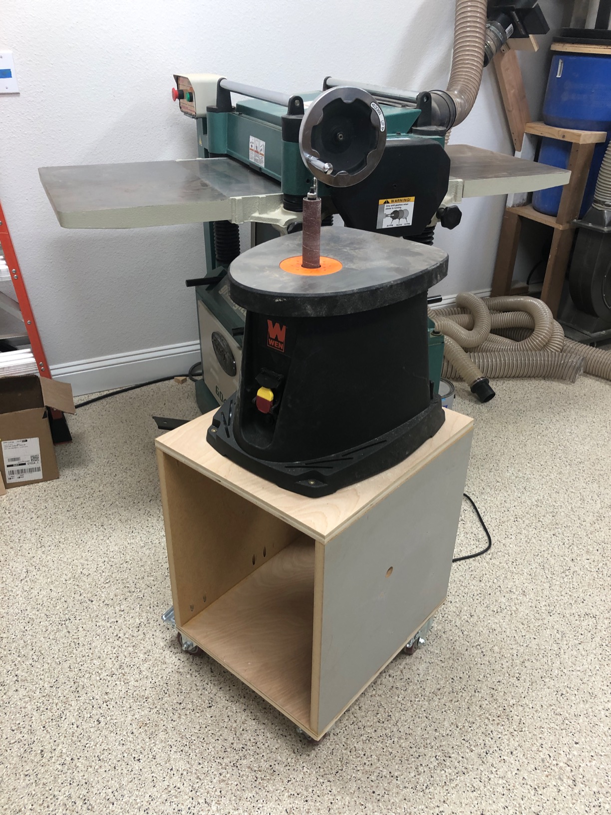 WEN 6510T 3.5 Amp Oscillating Spindle Sander,Black customer photo 2