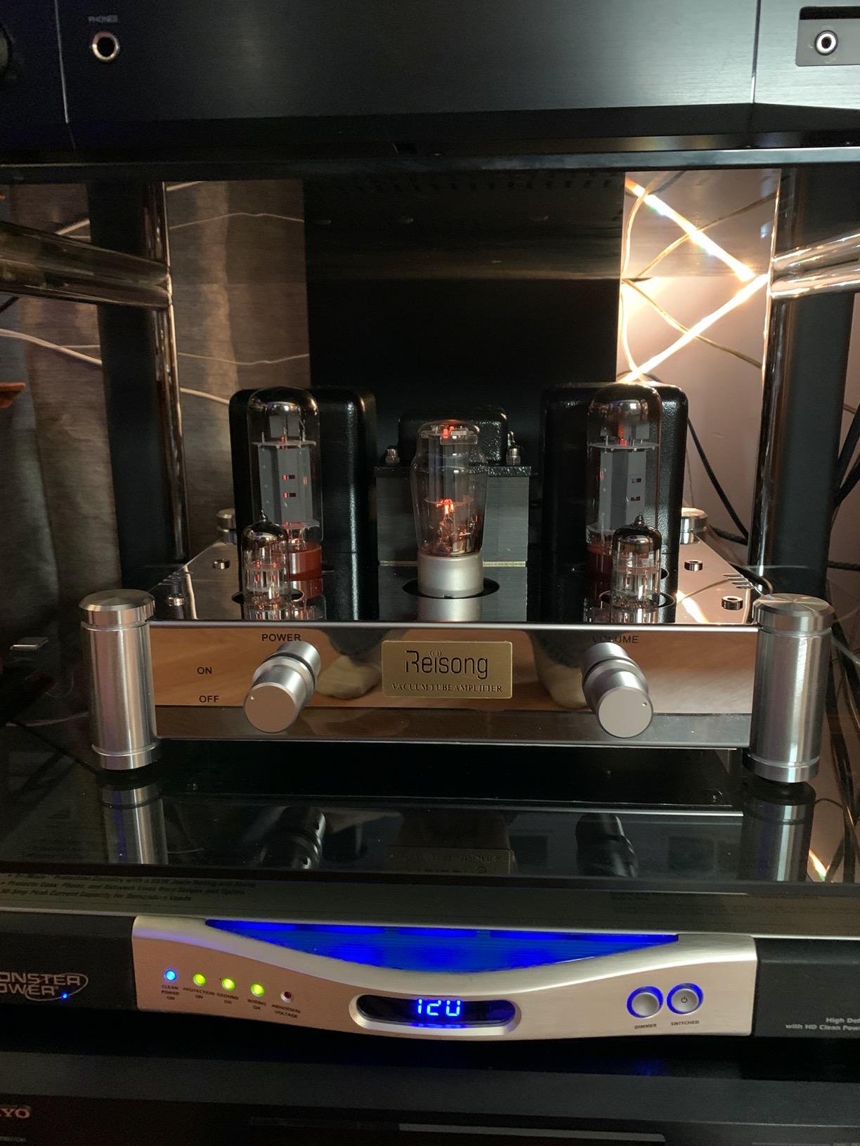 A10 EL34 Hi-Fi Audio Stereo Tube Amplifier Single-end Class - A Amp customer photo 1