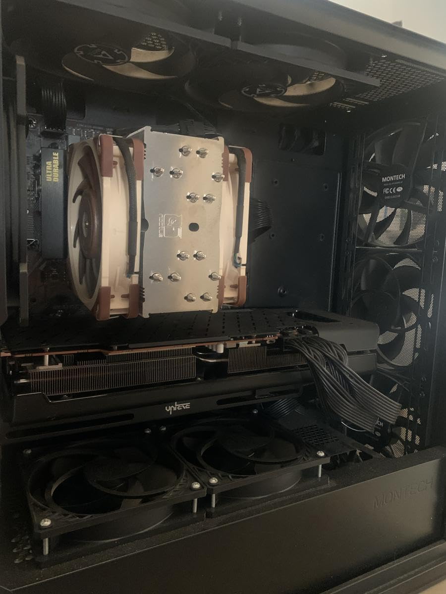Noctua NH-U12A, Premium CPU Cooler with High-Performance Quiet NF-A12x25 PWM Fans (120mm, Brown) customer photo 1