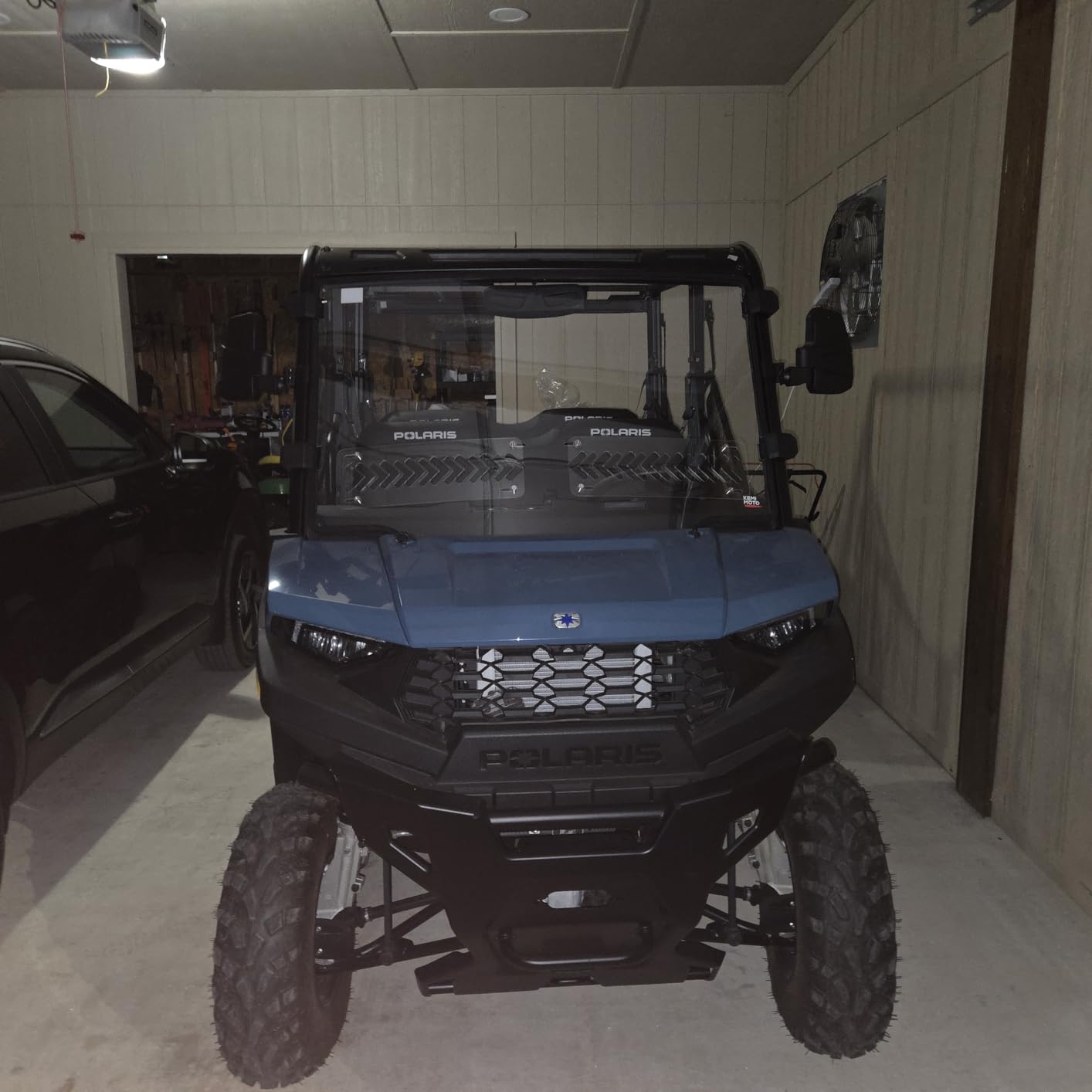 KEMIMOTO Front Windshield Compatible with Ranger Midsize 570 500 SP/Crew 2016-2025, Scratch Resistant PC UTV Windshield Compatible with 2015-2021 Ranger ETX EV Accessories Parts (Not Fit FullSize) customer photo 2