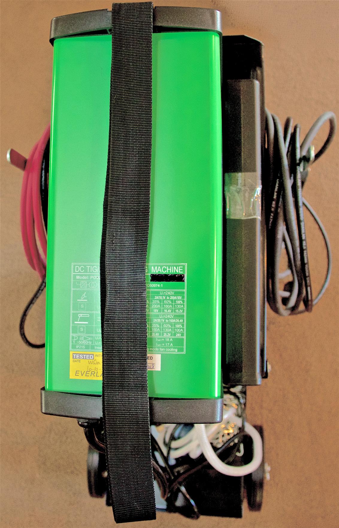 Eastwood 3-Tier Portable Welding Cart | Heavy Duty Gauge Steel | for Mig Welder & Plasma | Utility Cart Storage Organizer | Welding Accessories | Holds up to 125 Cubic ft Tank customer photo 2