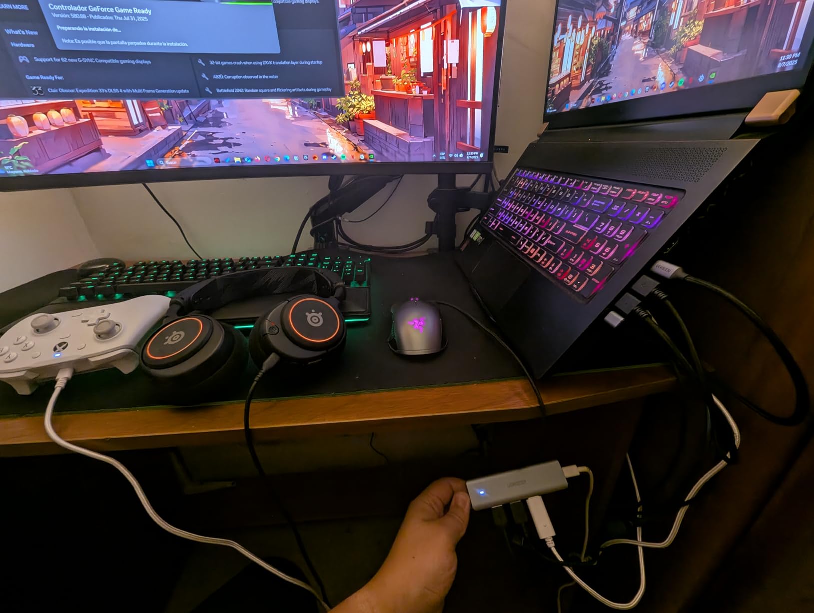 UGREEN USB C to USB A Hub with 4 USB 3.0 for Laptop, MacBook Pro/Air, Mac mini M4, iMac, iPad Pro, Chromebook, Dell XPS, Galaxy S23, and More, 0.5FT customer photo 2