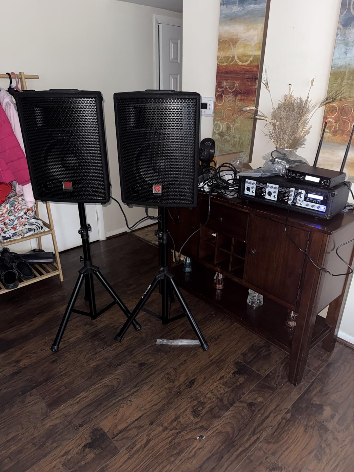 Rockville RPG2X10 Powered Bluetooth Mixer+(2) 10