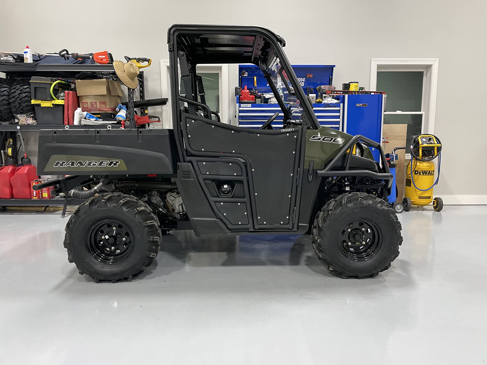 SuperATV Aluminum Half Doors Compatible with 2017-2022 Polaris Ranger Midsize 500, See Fitment, Extra Strength, Multi-Bend Aluminum Construction, Scratch Resistant, Preassembled, Easy Install customer photo 2