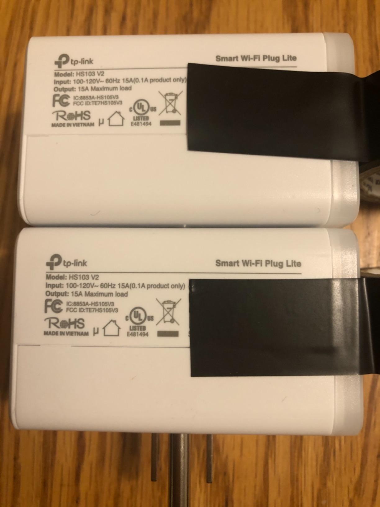 Kasa Smart Plug HS103P4, Smart Home Wi-Fi Outlet Works with Alexa, Echo, Google Home & IFTTT, No Hub Required, 4-Pack customer photo 1