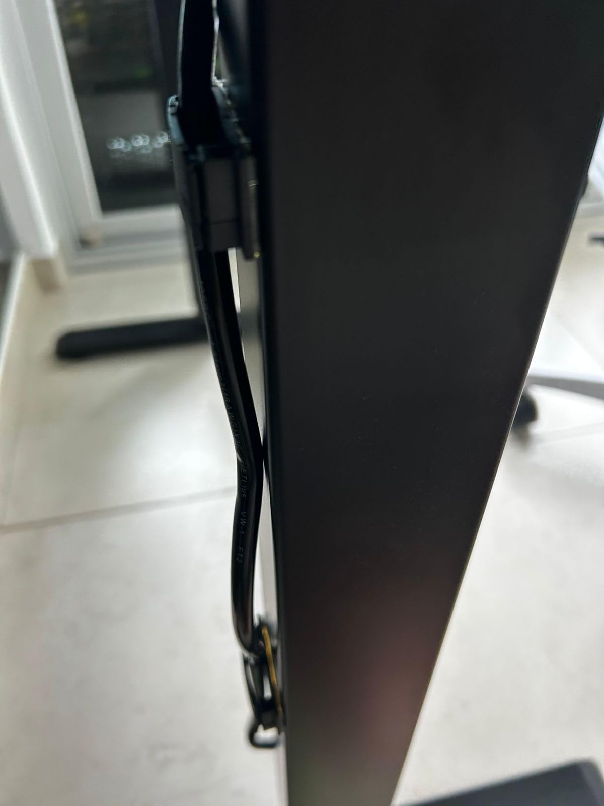 SOULWIT 50Pcs Self Adhesive Cable Management Clips, Cable Organizers Wire Clips Cord Holder for TV PC Ethernet Cable under Desk Home Office (Black) customer photo 2