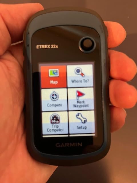 Garmin 010-02256-00 eTrex 22x, Rugged Handheld GPS Navigator, Black/Navy customer photo 1