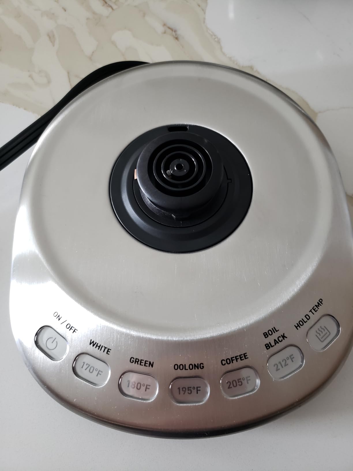 COSORI Electric Gooseneck Kettle with 5 Temperature Control Presets, Pour Over Kettle for Coffee & Tea, Hot Water Boiler, 100% Stainless Steel Inner Lid & Bottom, 1200W/0.8L customer photo 2