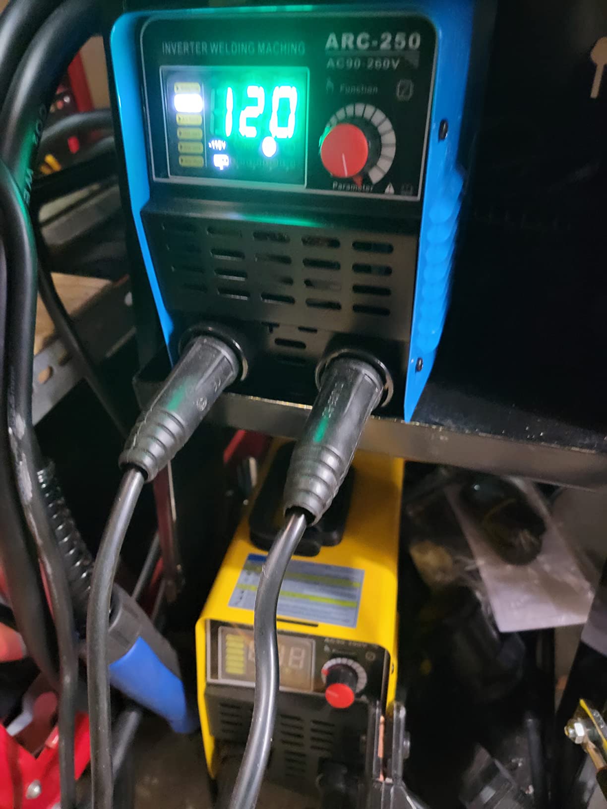 250A 110/220V Stick Welder, ARC/Lift TIG Welding Machine with Synergic Control, IGBT Inverter, Hot Start, Arc Force and Anti-Stick customer photo 2