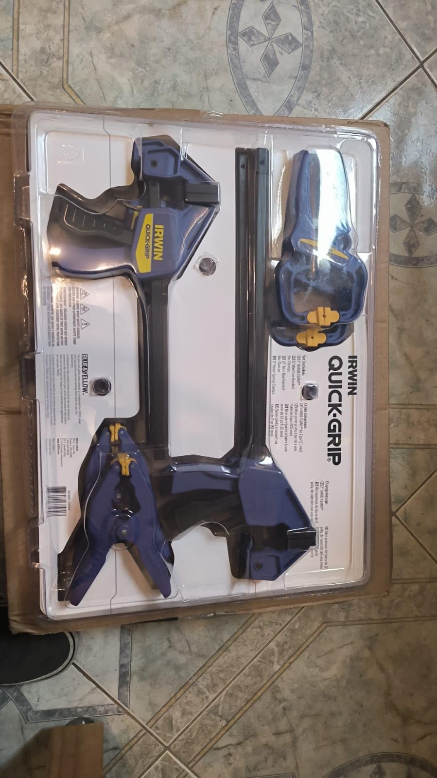 IRWIN QUICK-GRIP Clamps for Woodworking, Quick Release Triggers, 6 Inch, 8 Piece Set (IRHT83220) customer photo 1