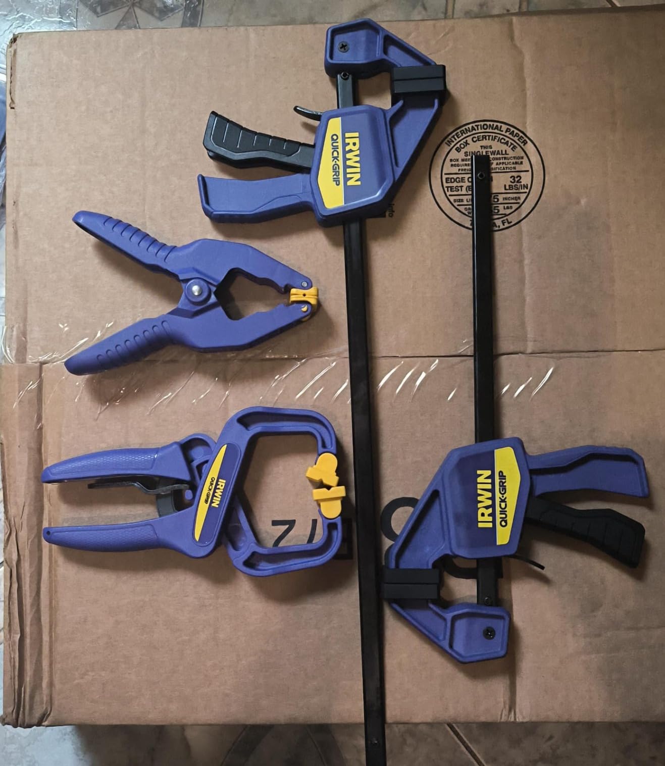 IRWIN QUICK-GRIP Clamps for Woodworking, Quick Release Triggers, 6 Inch, 8 Piece Set (IRHT83220) customer photo 2