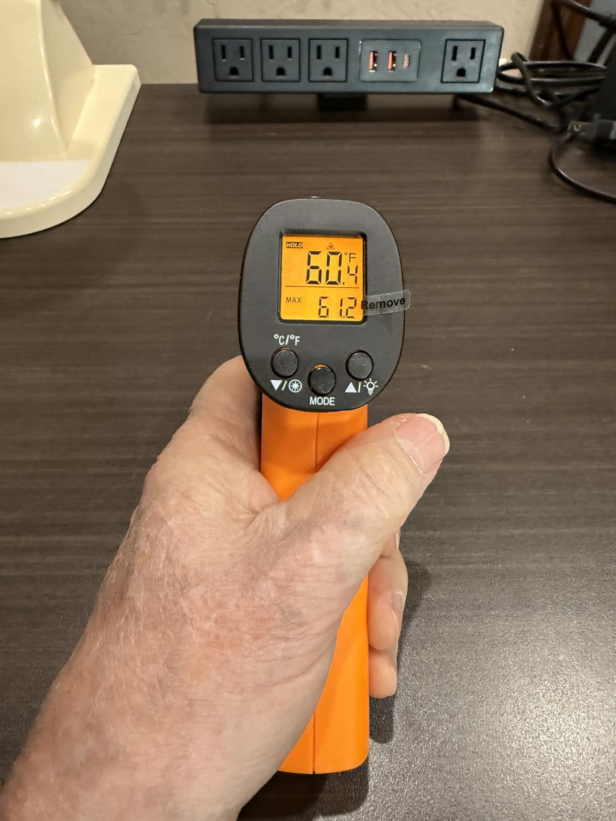 TempPro TP30 Infrared Thermometer Gun, Laser Thermometer for Cooking, Pizza Oven, Griddle, Engine, HVAC, Temperature Gun with Adjustable Emissivity & Max Measure -58°F ~1022°F (Previously ThermoPro) customer photo 1