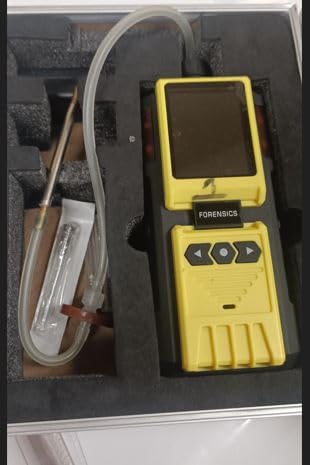 4 Gas Monitor by Forensics | Built-in Pump Multi Gas Meter | O2, CO, H2S, LEL | Color Display & Graphing | USA NIST Calibration | Computer Data Logging customer photo 1