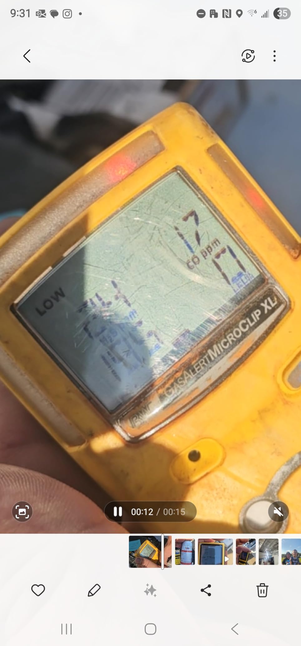 4 Gas Monitor by Forensics | Built-in Pump Multi Gas Meter | O2, CO, H2S, LEL | Color Display & Graphing | USA NIST Calibration | Computer Data Logging customer photo 2