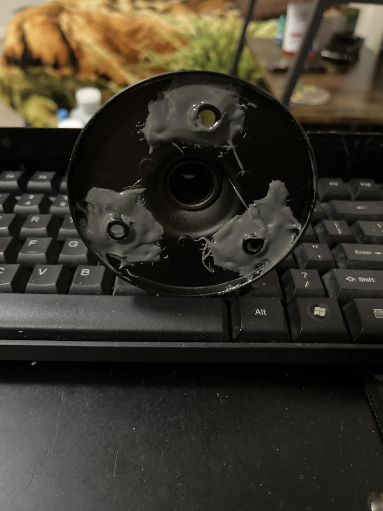 Mini Ceiling Wall Projector Mount Stand Compatible with QKK, DR.J, DBPOWER, Anker, VANKYO, AAXA, Jinhoo, PVO, TMY, AuKing and Most Other Mini Projector (175mm, Black) customer photo 1