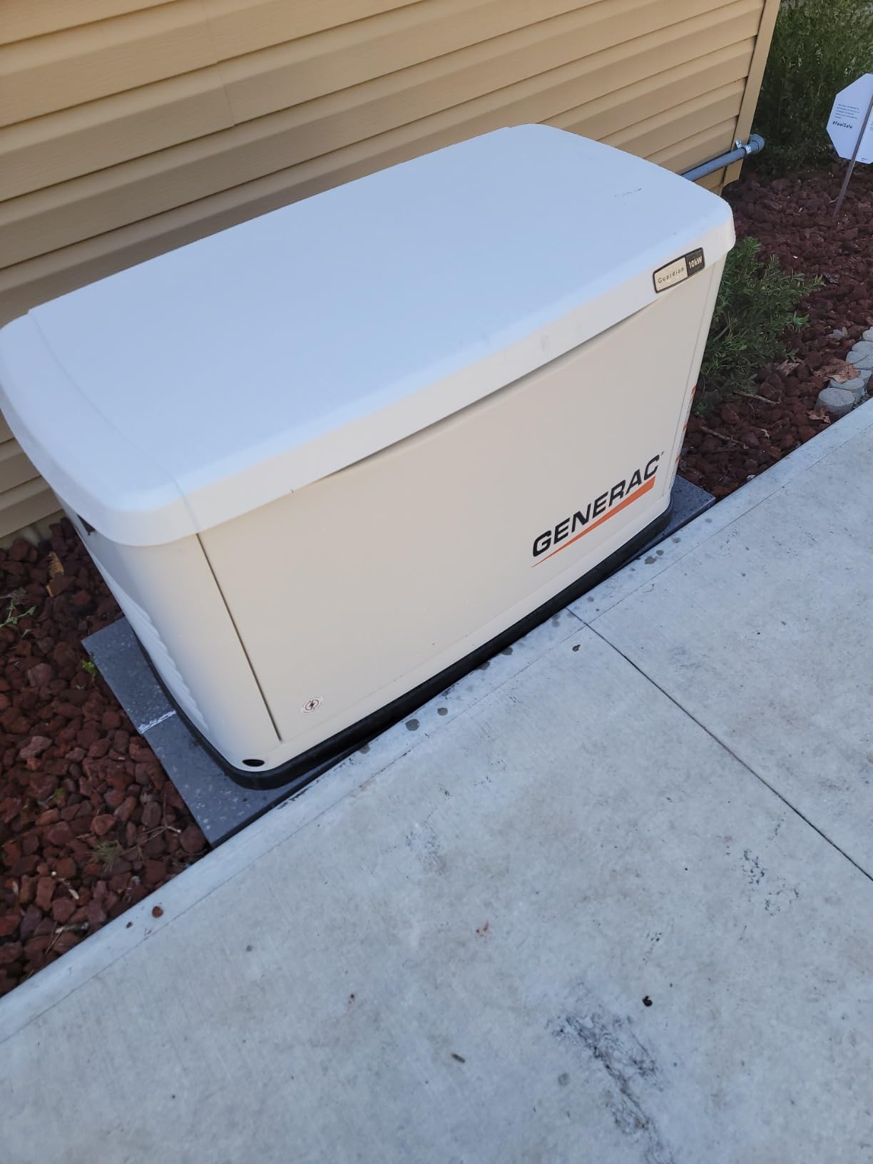 Generac Guardian 10kW Home Standby Generator with 100 Amp Transfer Switch - Automatic Whole House Backup Power for Storms, Emergencies, and Outages, WiFi Enabled, Runs on Natural Gas or Liquid Propane customer photo 2