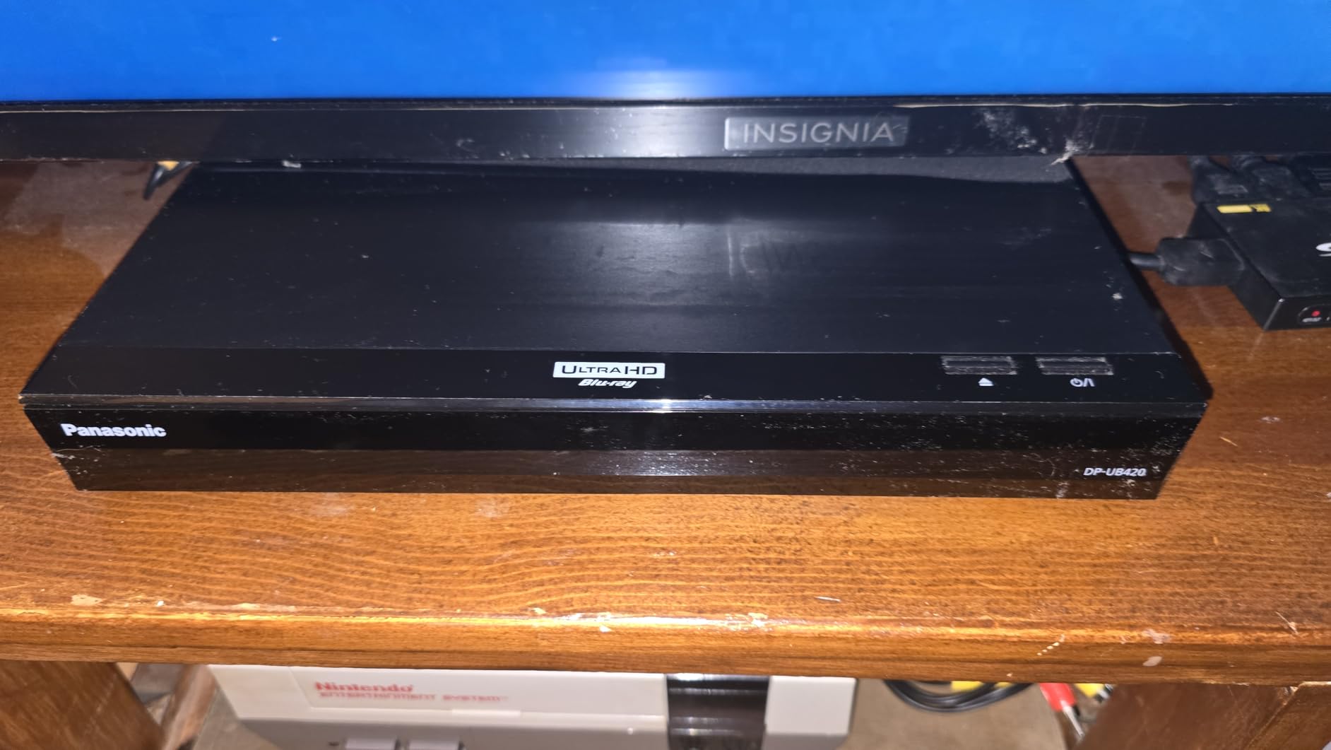 Panasonic UB420 Streaming 4K Blu Ray Player, Ultra HD Premium Video Playback with Hi-Res Audio, Voice Assist - DP-UB420-K Blu Ray DVD Player (Black) customer photo 1