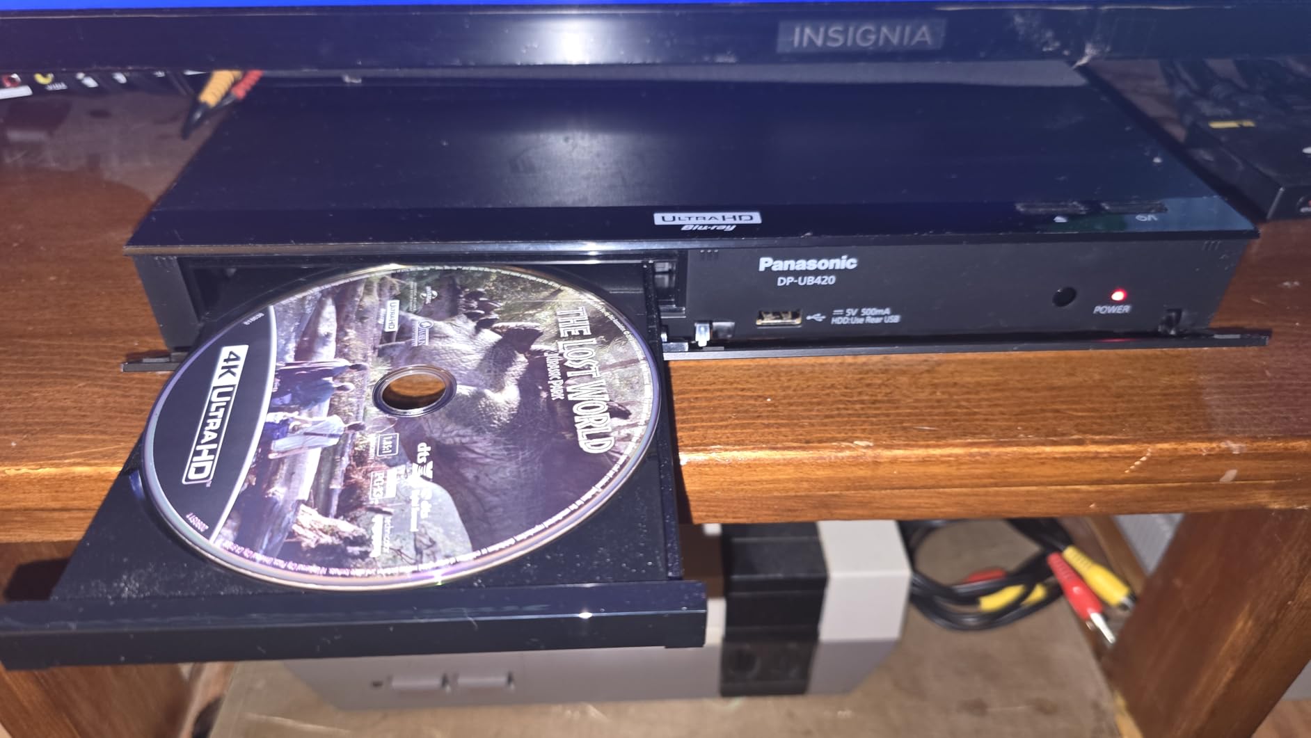 Panasonic UB420 Streaming 4K Blu Ray Player, Ultra HD Premium Video Playback with Hi-Res Audio, Voice Assist - DP-UB420-K Blu Ray DVD Player (Black) customer photo 2