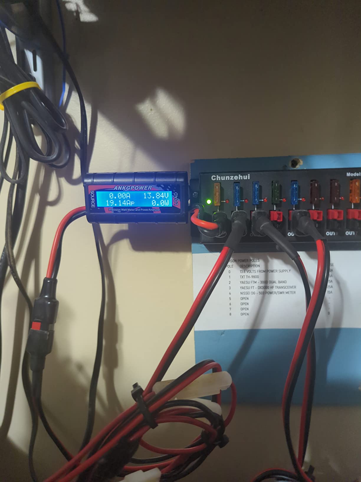 150A Watt Meter Power Analyzer, High Precision RC with Digital LCD Screen & 2 Sets of 45amp Power Pole Connectors customer photo 2
