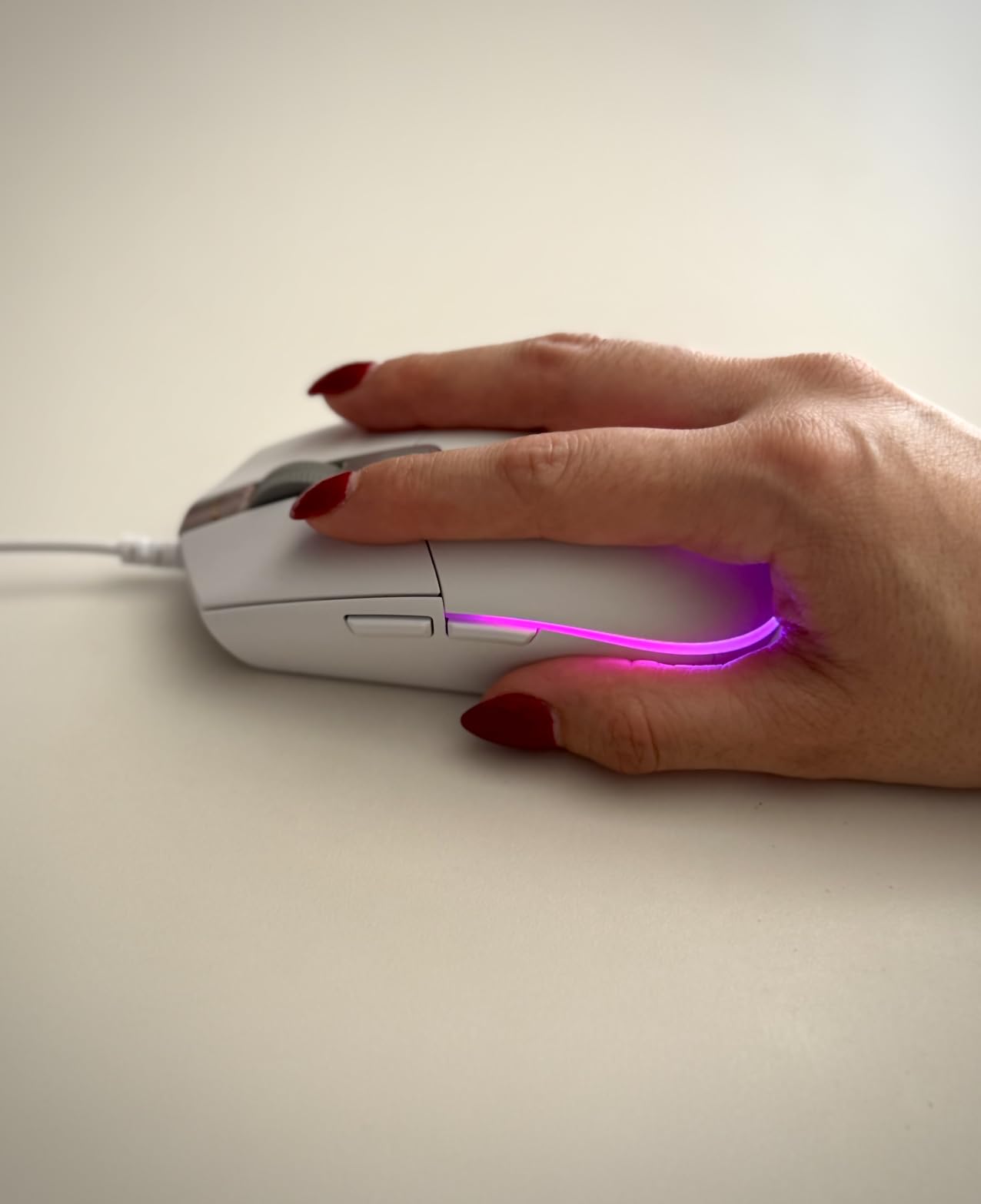 Logitech G203 Wired Gaming Mouse, 8,000 DPI, Rainbow Optical Effect LIGHTSYNC RGB, 6 Programmable Buttons, On-Board Memory, Screen Mapping, PC/Mac Computer and Laptop Compatible - Black customer photo 1