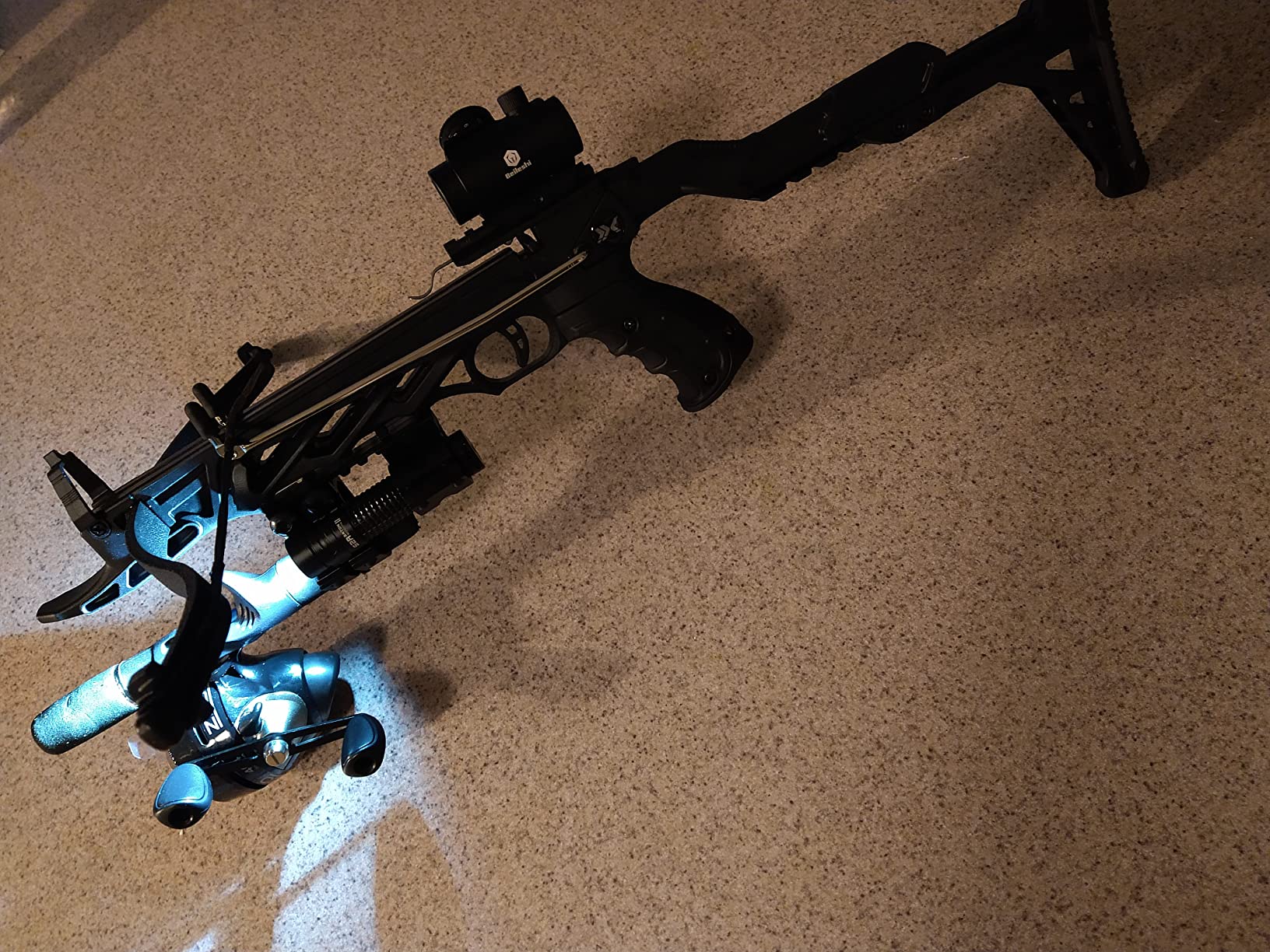 Bear X Desire XL Pistol Hunting Crossbow, Self-Cocking, Adjustable Stock up to 2.5