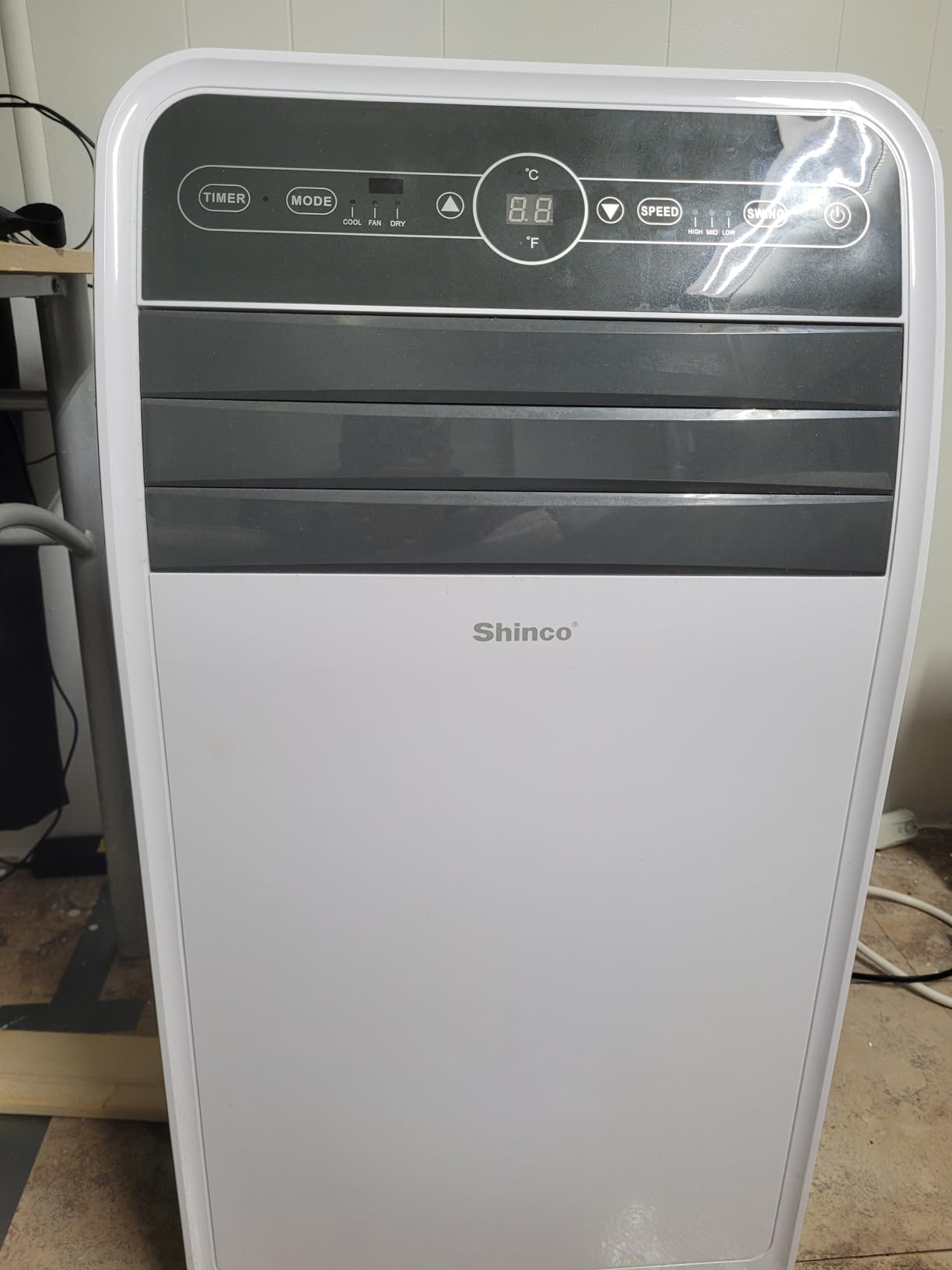 Shinco 12,000 BTU Portable Air Conditioner, Portable AC Unit with Built-in Cool, Dehumidifier&Fan Modes for Room up to 450 sq.ft, with Remote Control, 24 Hour Timer, Installation Kit customer photo 1