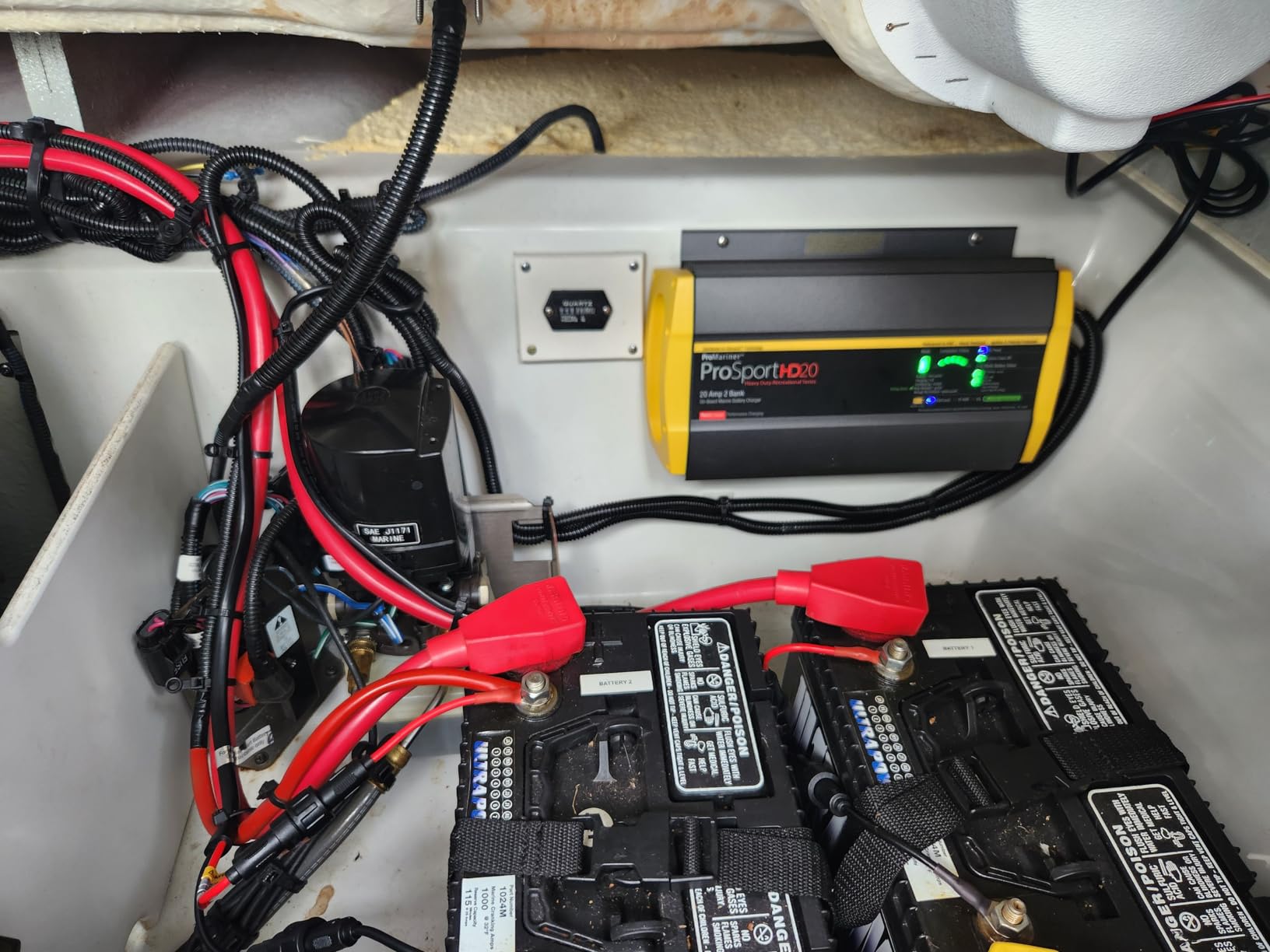 ProMariner ProSport HD Waterproof Marine Battery Charger, 20 Amp, 2 Bank customer photo 1