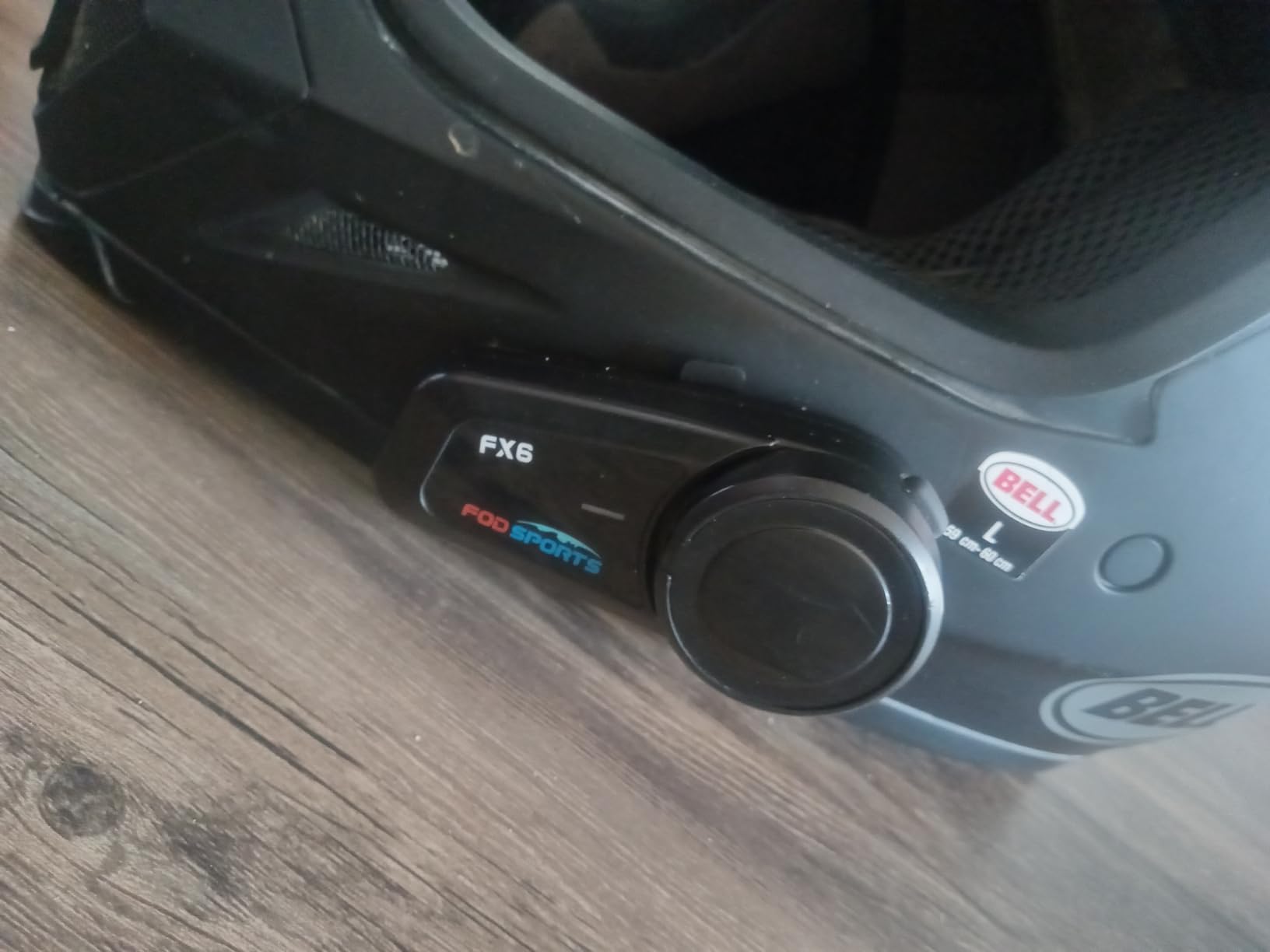 Fodsports FX6 Motorcycle Bluetooth Headset 2 Pack, 6 Riders Group Motorcycle Intercom Bluetooth, 1000M Motorbike Helmet Communication Systems/Voice Command/Universal Pairing/FM Radio customer photo 2